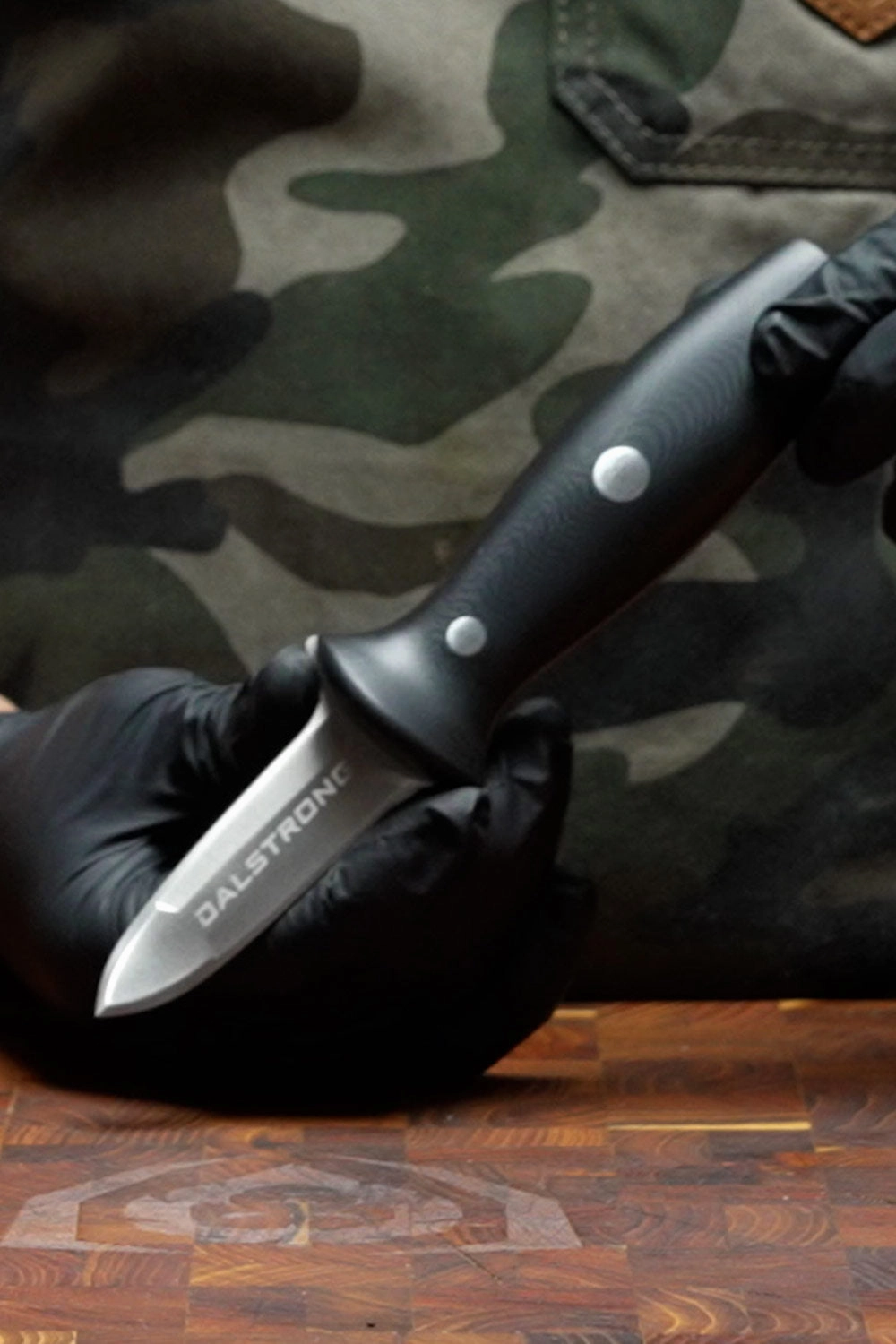 Boston Oyster Shucking Knife 3" | Gladiator Series | NSF Certified | Dalstrong 
