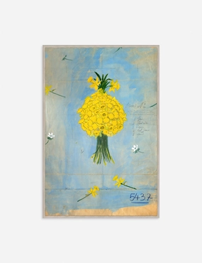 Bouquette de Jonquilles Print by Paule Marrot wall art,canvas print,home wall decor