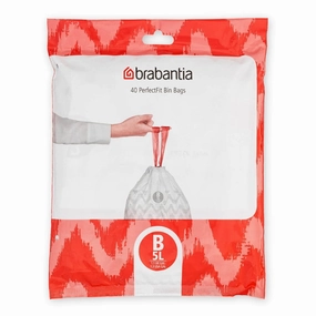 brabantia PerfectFit Bags Code B (5-7 litre), Dispenser Pack with 40 Bags bathroom essentials,bathroom accessories,bathroom set