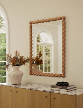 Braided Mirror by Sarah Sherman Samuel decorative mirror,wall mirror,home decor