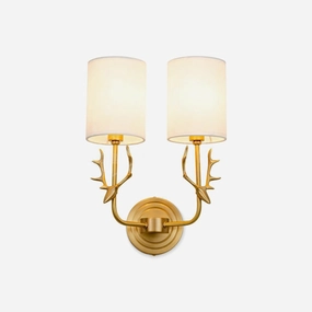 Brass Deer Head Wall Light wall sconce,wall light,home lighting