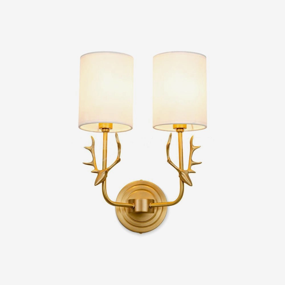 Brass Deer Head Wall Light wall sconce,wall light,home lighting