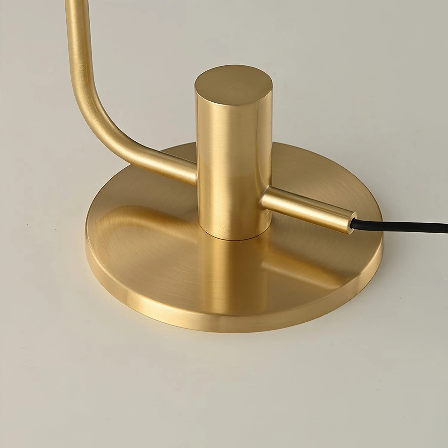 Brass Globular Table Lamp