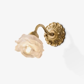 Brass Rose Wall Light wall sconce,wall light,home lighting