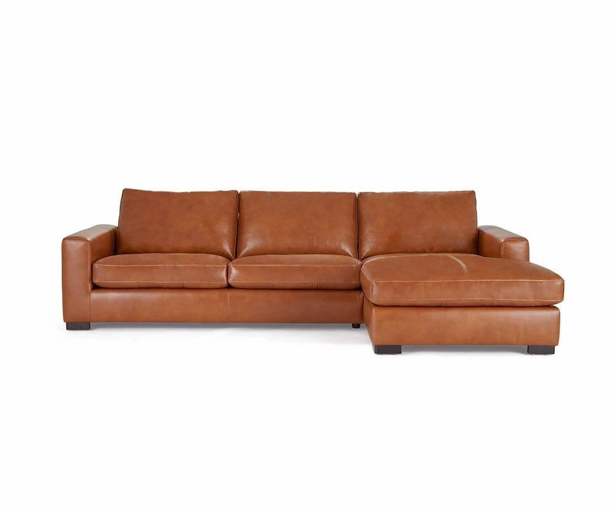 Braxten Leather Right Chaise Sectional sofa,couch,living room furniture