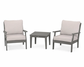 Braxton 3-Piece Deep Seating Set chairs,dining chairs,home seating