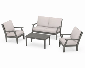 Braxton 4-Piece Deep Seating Chair Set chairs,dining chairs,home seating