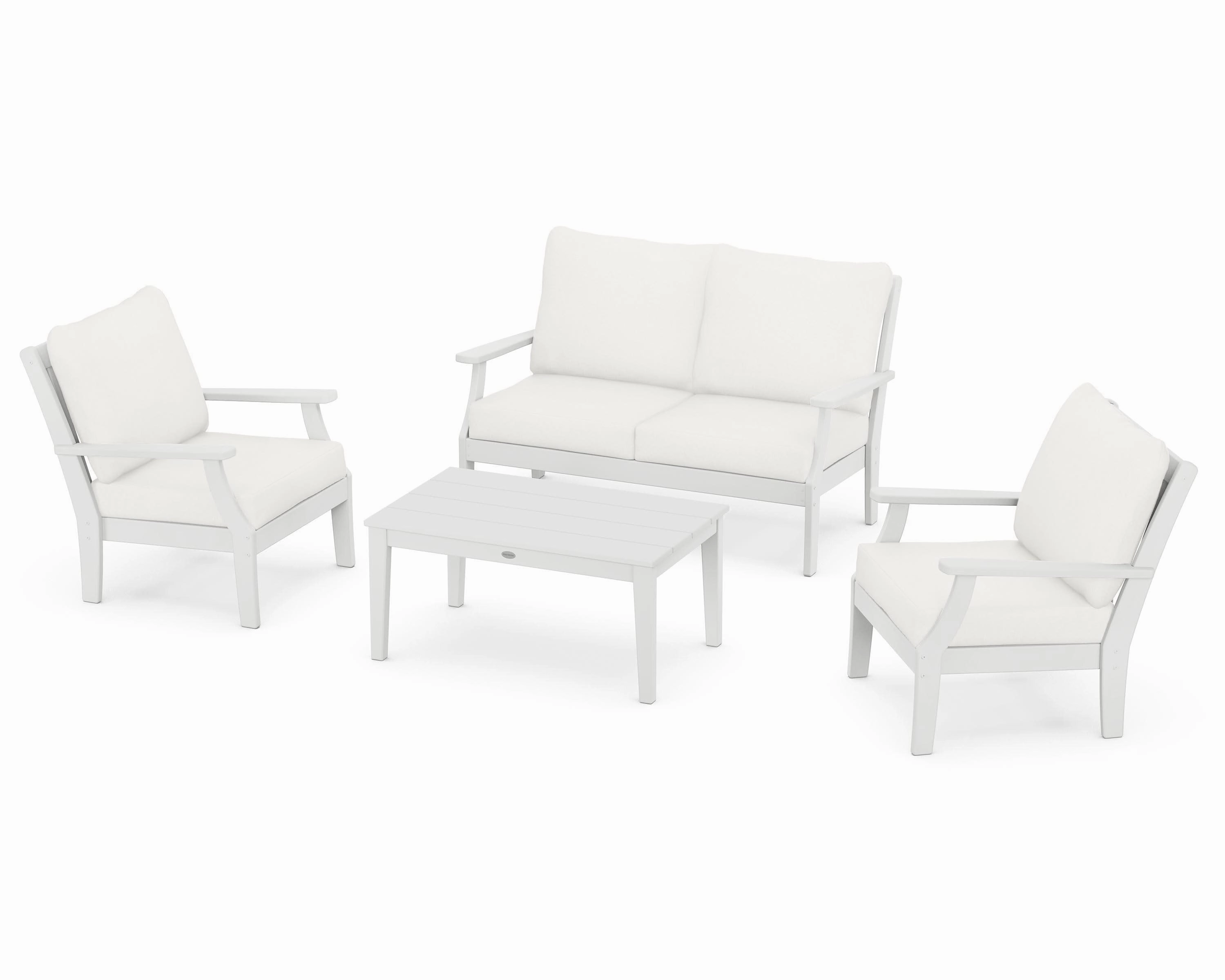 Braxton 4-Piece Deep Seating Chair Set