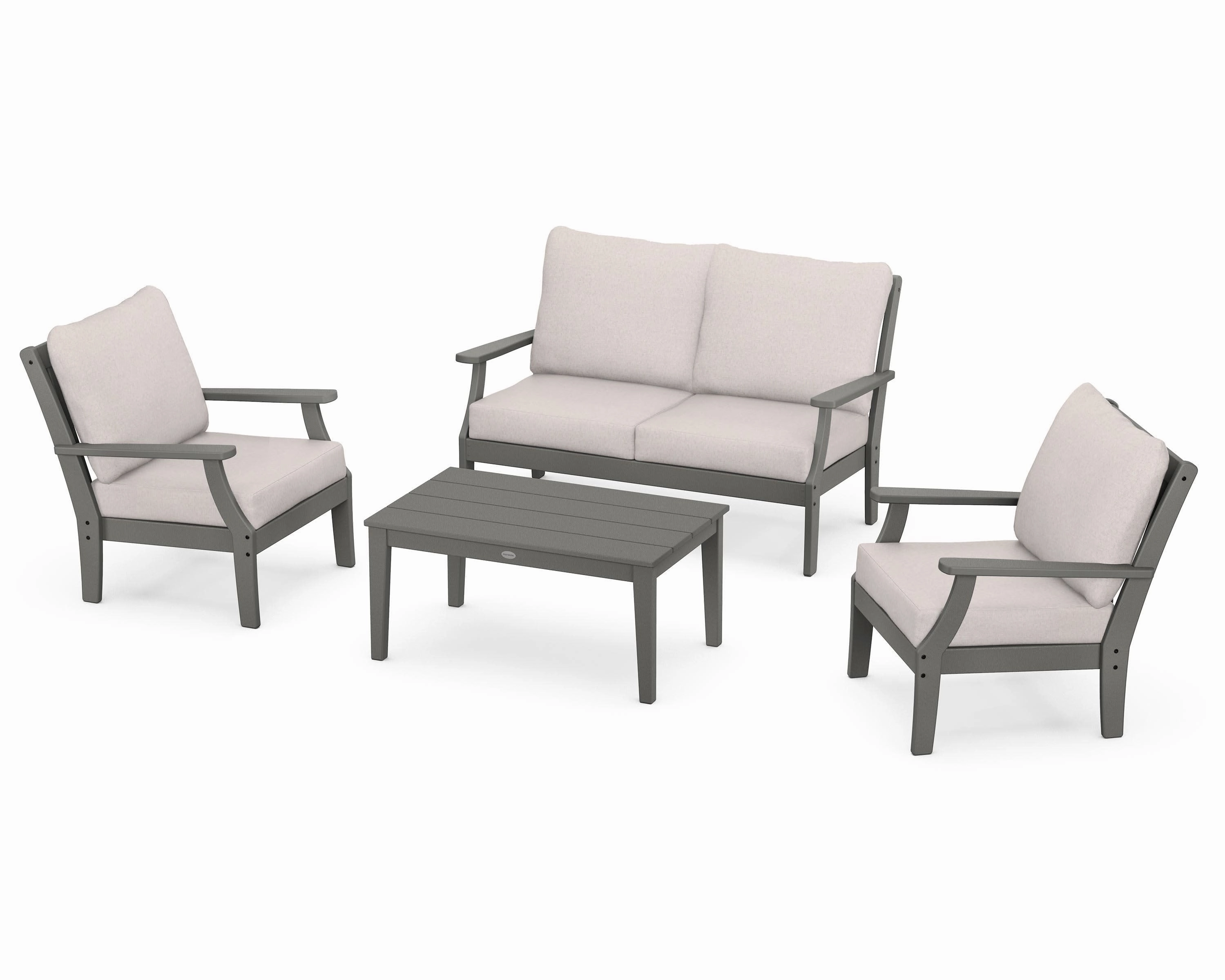 Braxton 4-Piece Deep Seating Chair Set chairs,dining chairs,home seating