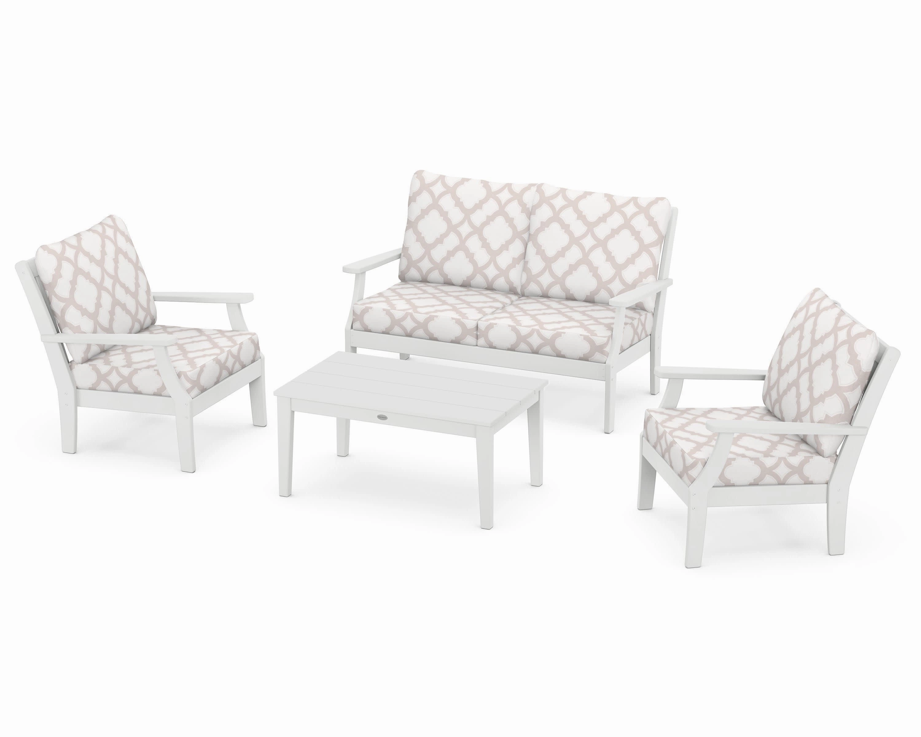 Braxton 4-Piece Deep Seating Chair Set