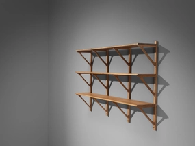 Brge Mogensen for Federicia Stolefabrik Wall Unit in Oak storage cabinet,organizer,furniture storage