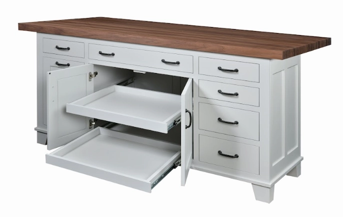 Bridgeport Kitchen Island with Breakfast Bar