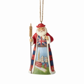 British Santa Ornament figurines,decorative figurines,home accents