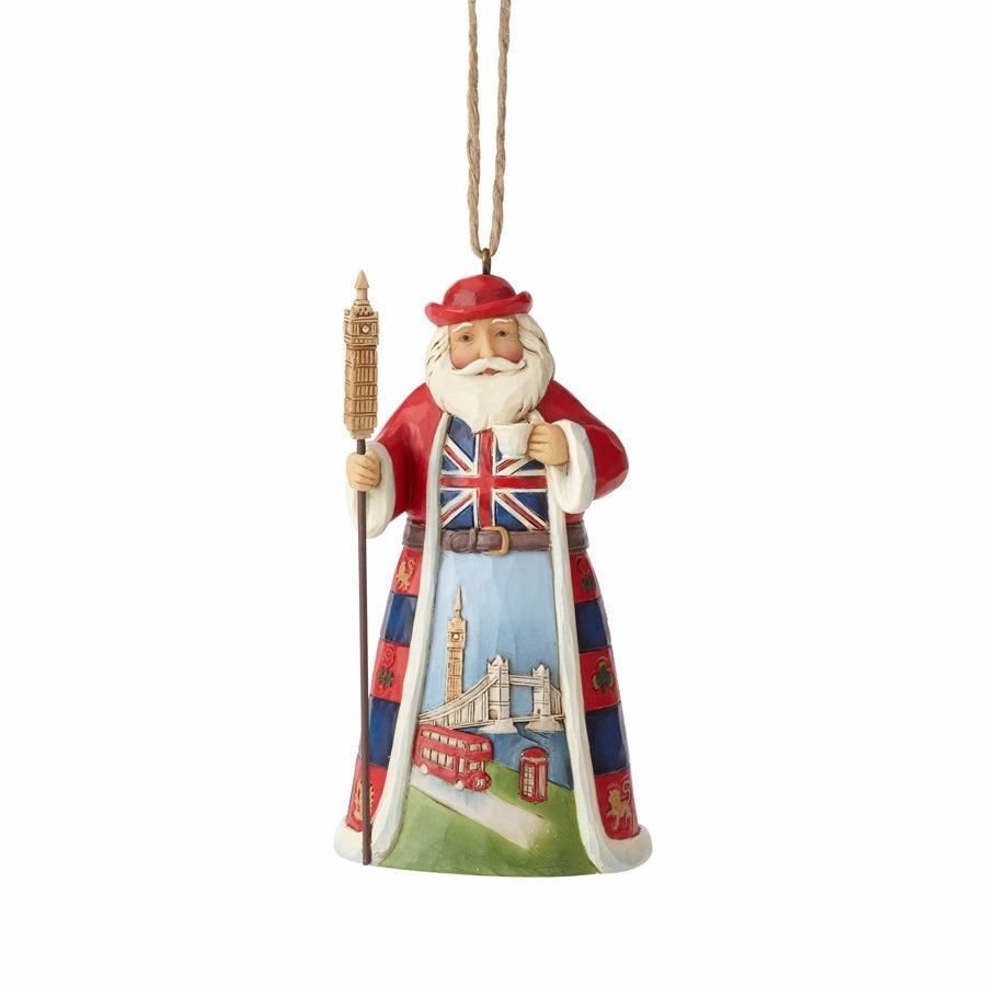 British Santa Ornament figurines,decorative figurines,home accents
