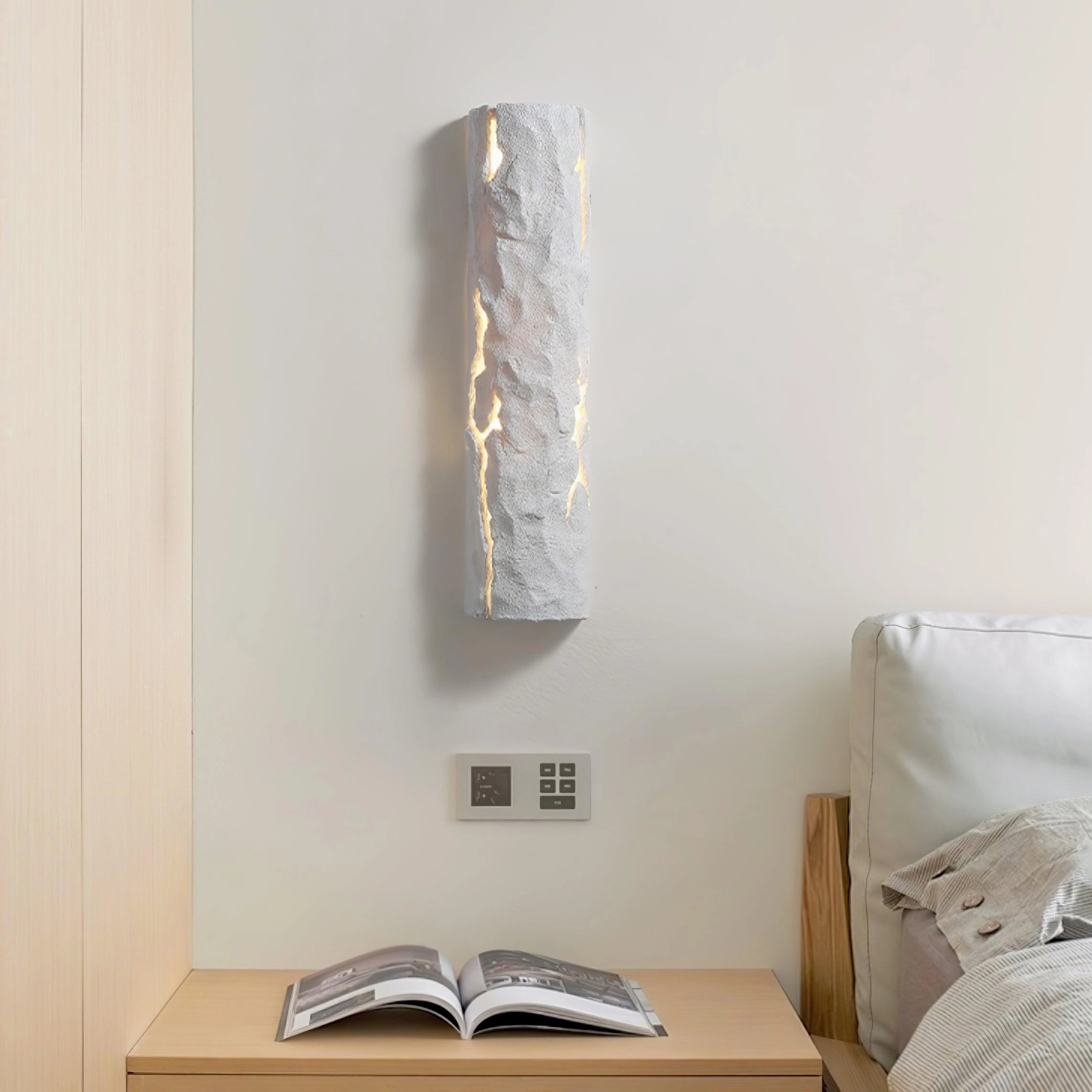 Broken Bark Wall Light