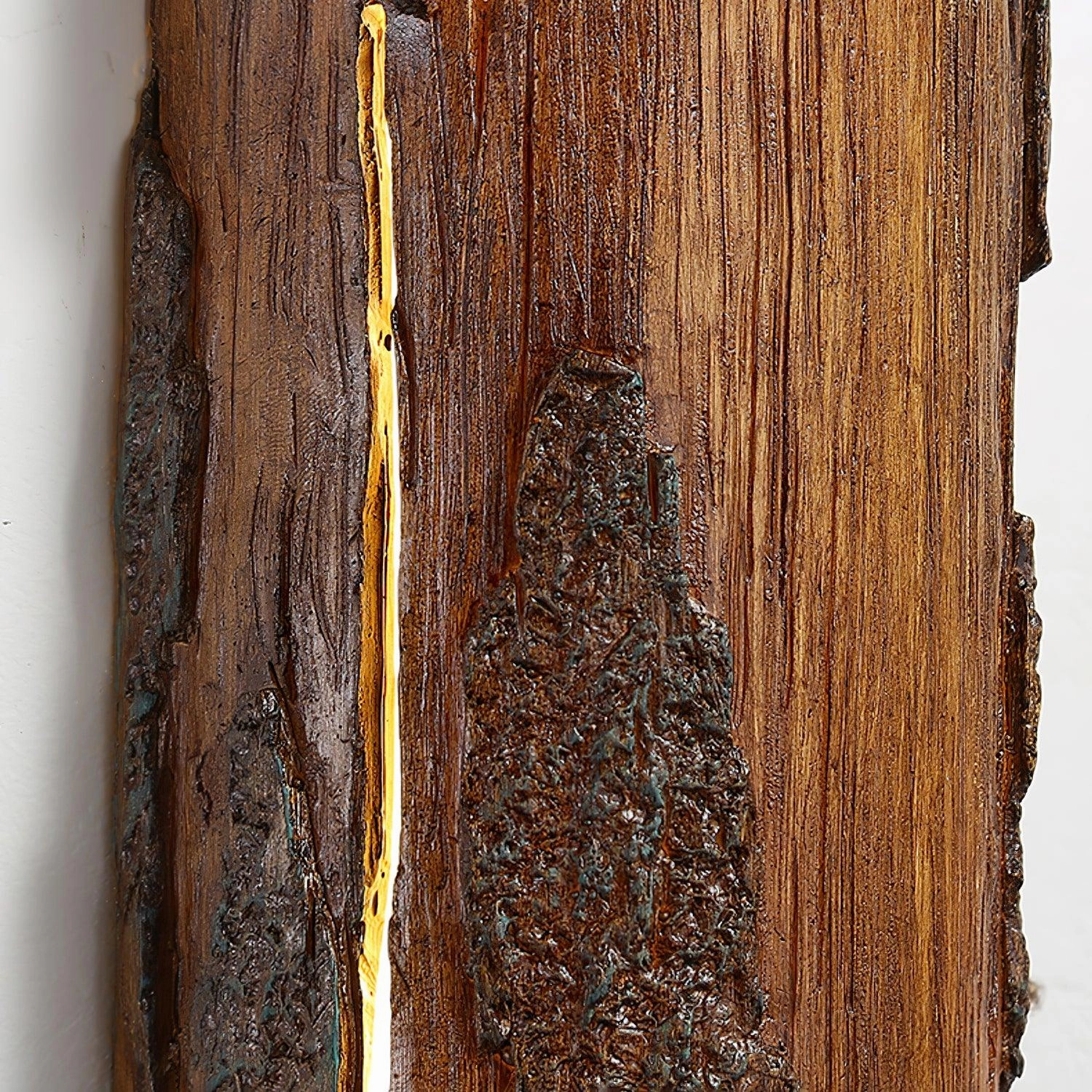 Broken Bark Wall Light
