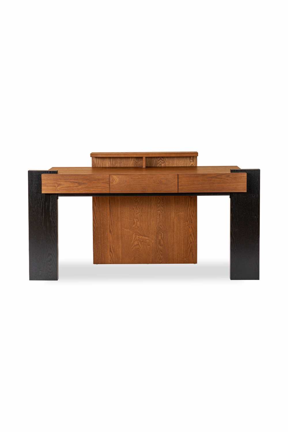 Brown Wooden Contemporary Desk | Liang & Eimil Bugano desk,home desk,workstation