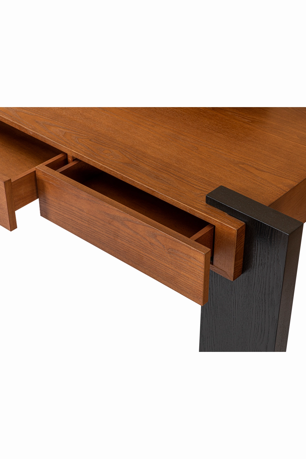 Brown Wooden Contemporary Desk | Liang & Eimil Bugano
