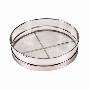 Browne 574142 Round Sieve w/ 16-Mesh Wire & 2-Crossbar Wire Reinforcers, 12" baking tools,cake baking,kitchen gadgets