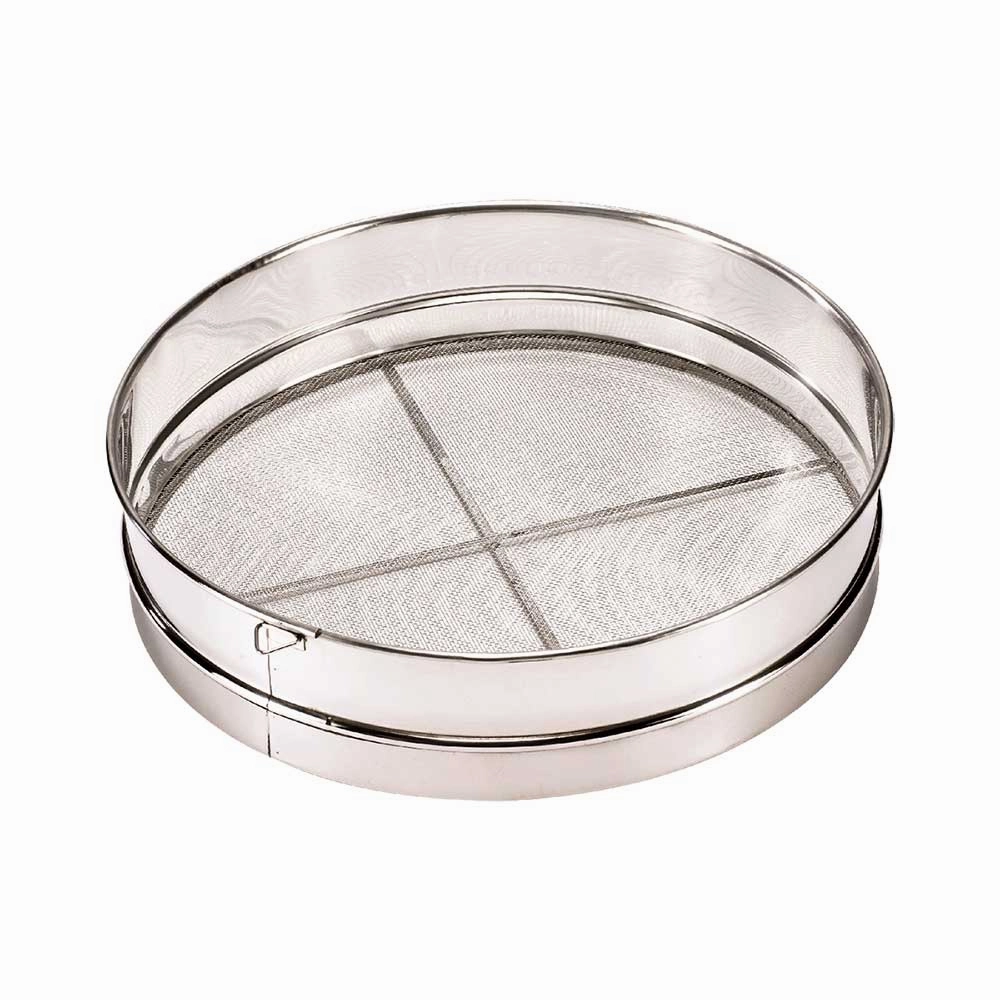 Browne 574146 Round Sieve w/ 16-Mesh Wire & 2-Crossbar Wire Reinforcers, 16" baking tools,cake baking,kitchen gadgets