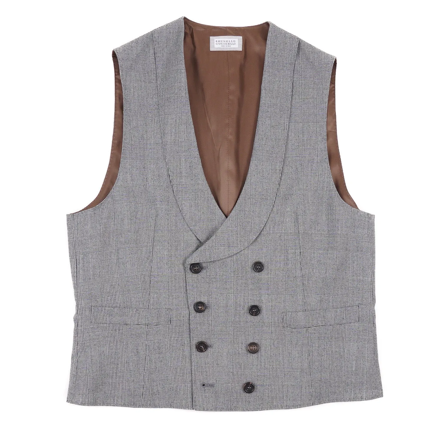Brunello Cucinelli 3-Piece Flannel Wool Tuxedo Clothing_Brunello-Cucinelli