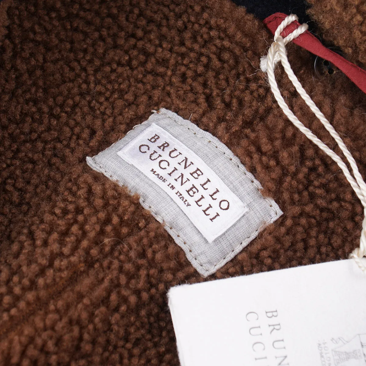 Brunello Cucinelli Cashmere Coat with Shearling Lining Clothing_Brunello-Cucinelli