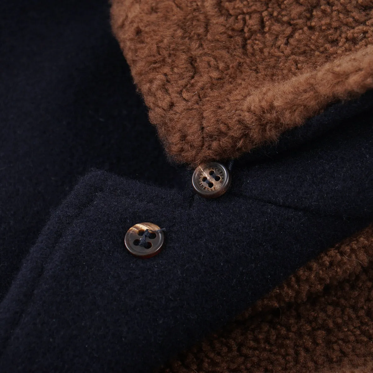Brunello Cucinelli Cashmere Coat with Shearling Lining Clothing_Brunello-Cucinelli