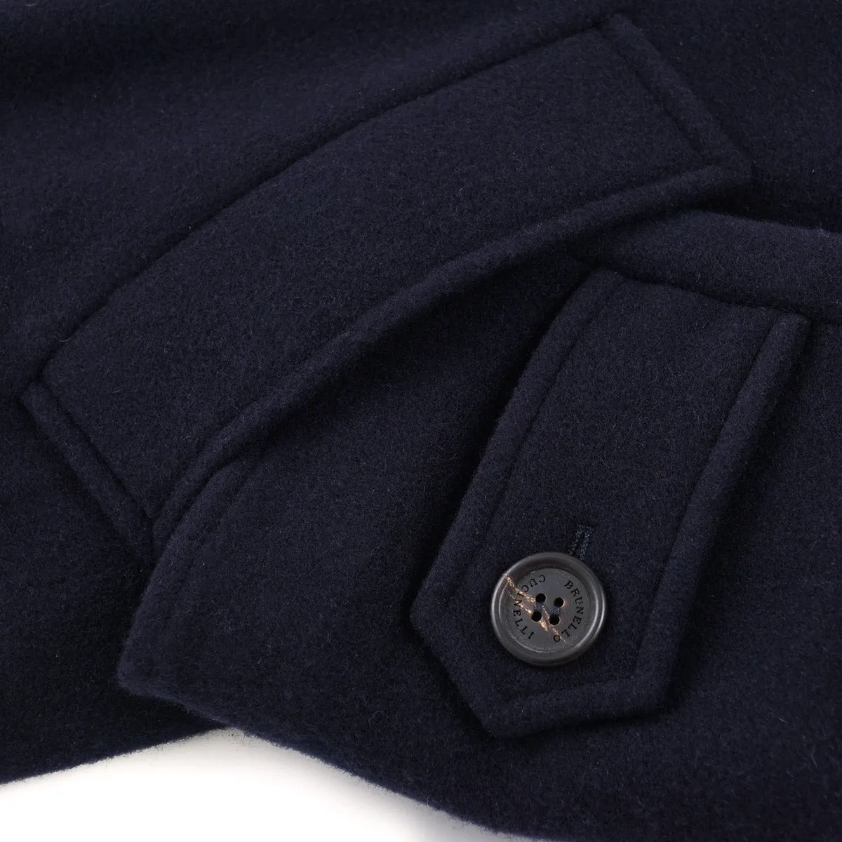 Brunello Cucinelli Cashmere Coat with Shearling Lining Clothing_Brunello-Cucinelli