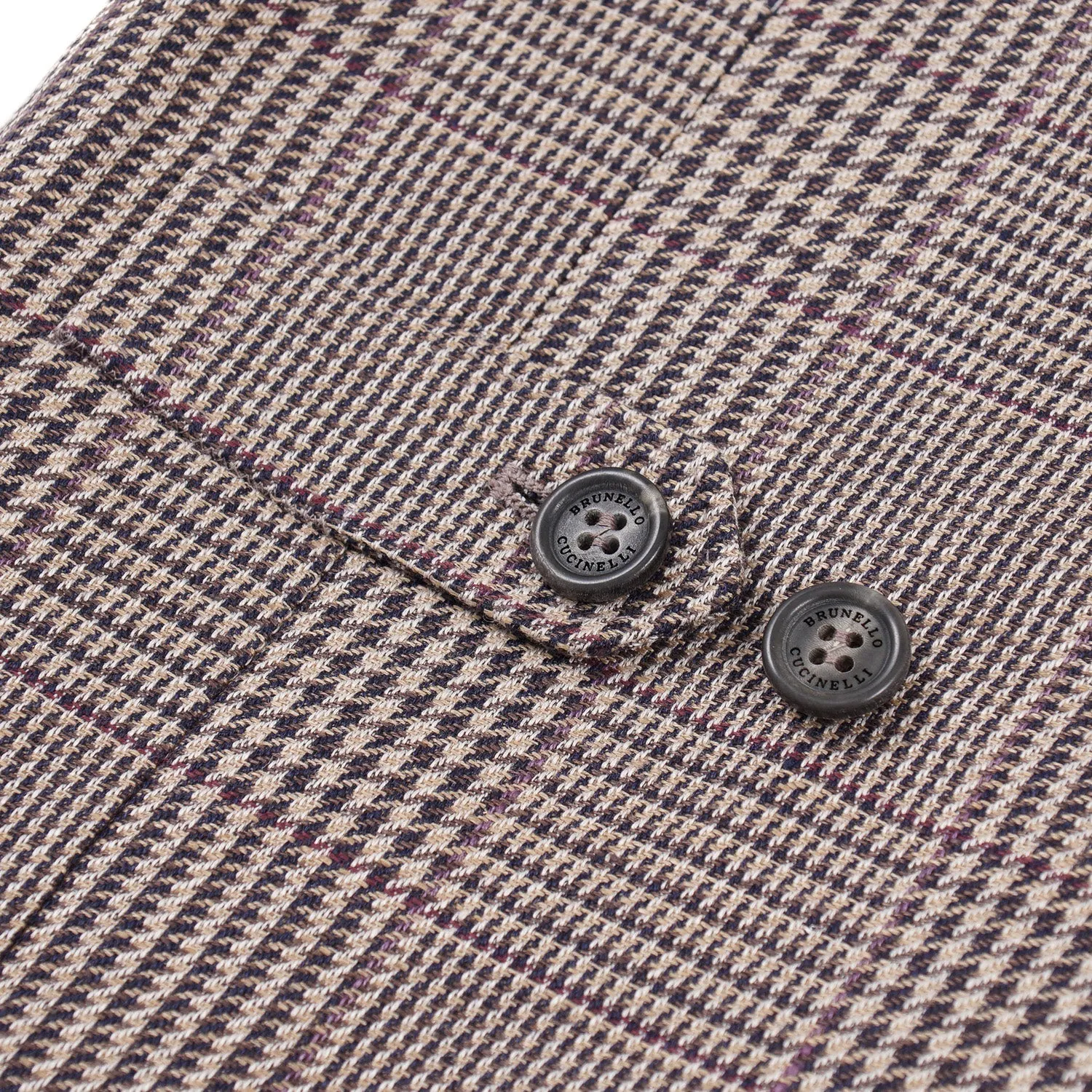 Brunello Cucinelli Glen Plaid Waistcoat Clothing_Brunello-Cucinelli