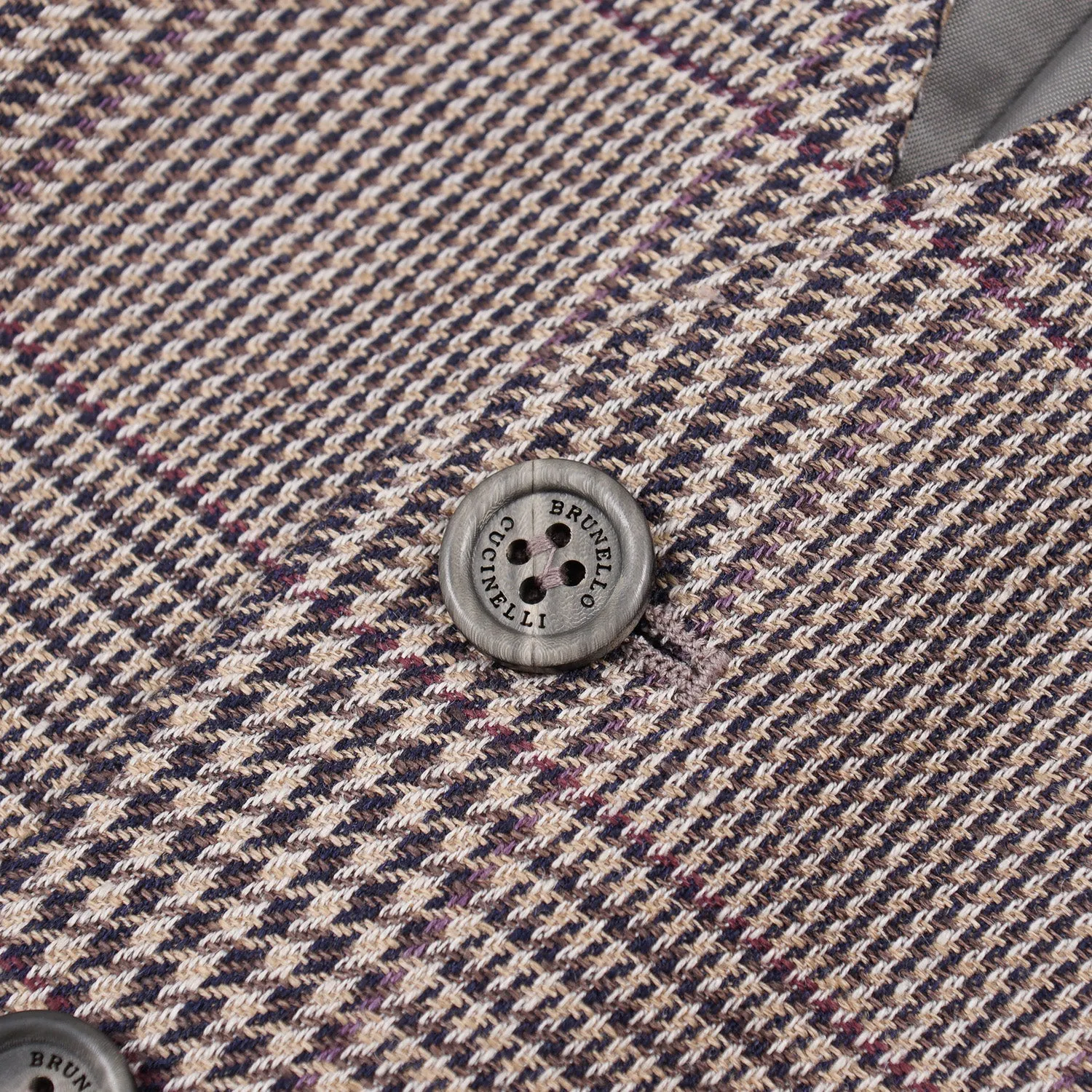 Brunello Cucinelli Glen Plaid Waistcoat Clothing_Brunello-Cucinelli
