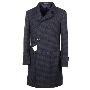 Brunello Cucinelli Houndstooth Wool Overcoat Clothing_Brunello-Cucinelli