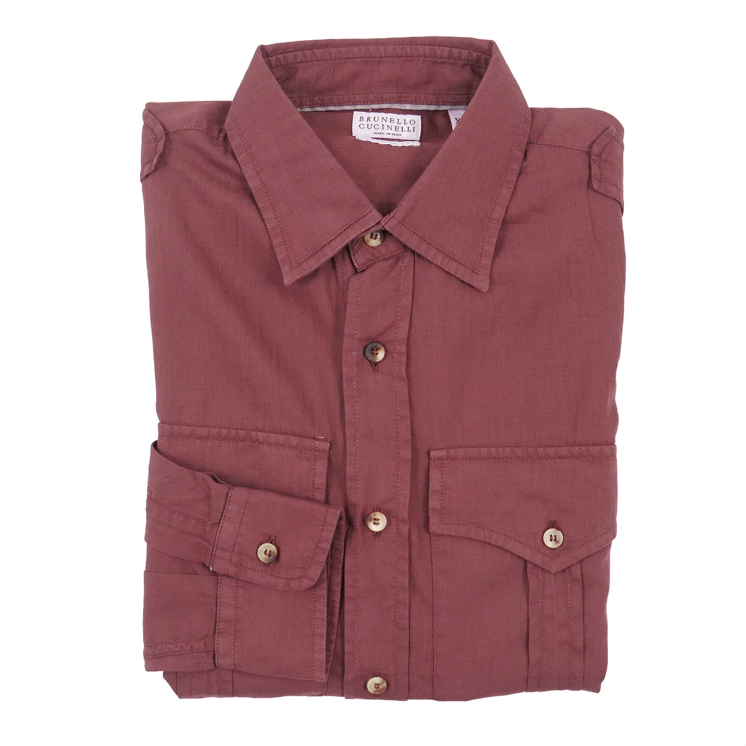 Brunello Cucinelli Lightweight Cotton Shirt Clothing_Brunello-Cucinelli