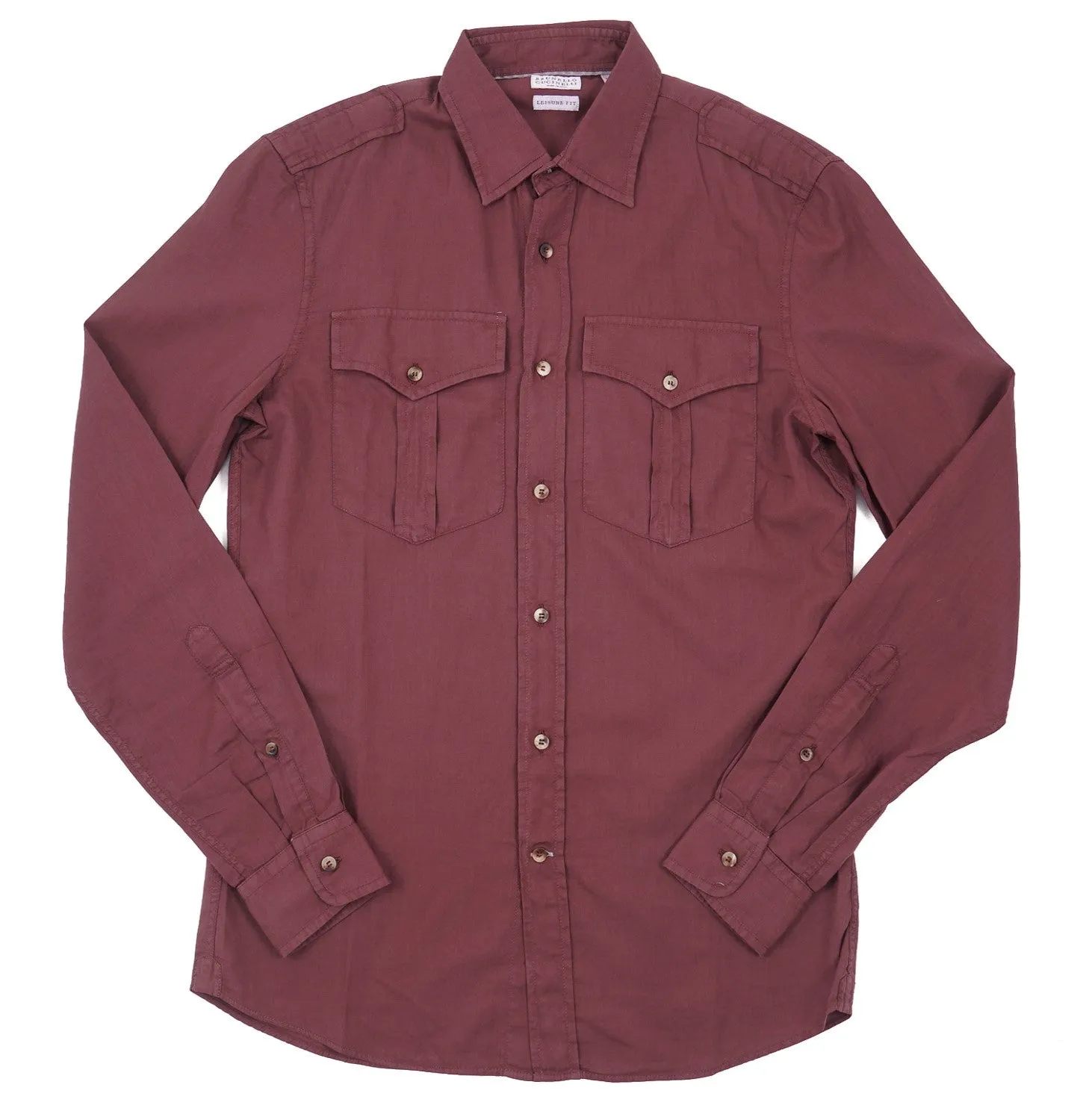 Brunello Cucinelli Lightweight Cotton Shirt Clothing_Brunello-Cucinelli