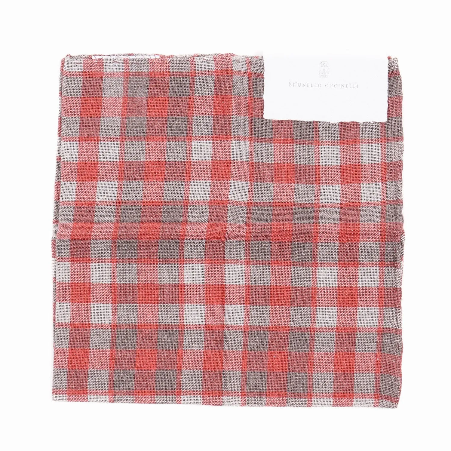 Brunello Cucinelli Linen and Cotton Pocket Square Clothing_Brunello-Cucinelli