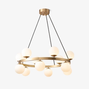 Bubbles Brass Ring Chandelier chandelier,ceiling light,decorative lighting