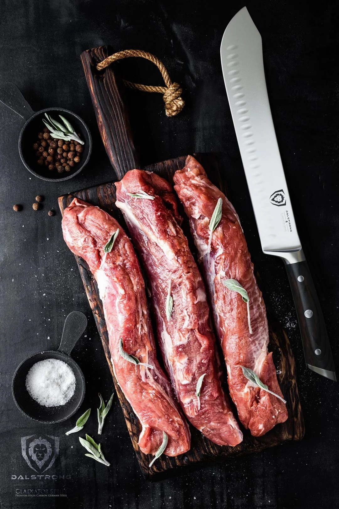 Bull Nose Butcher Knife 10" | Gladiator Series | NSF Certified | Dalstrong 