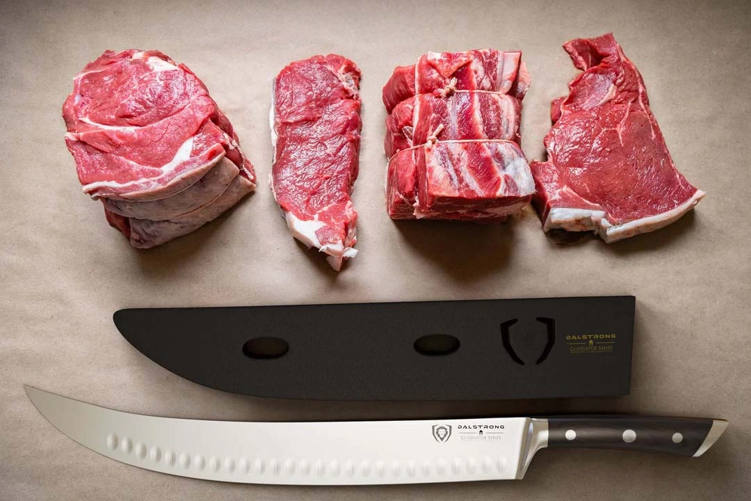 Butcher & Breaking Cimiter Knife 14" | Gladiator Series | NSF Certified | Dalstrong 
