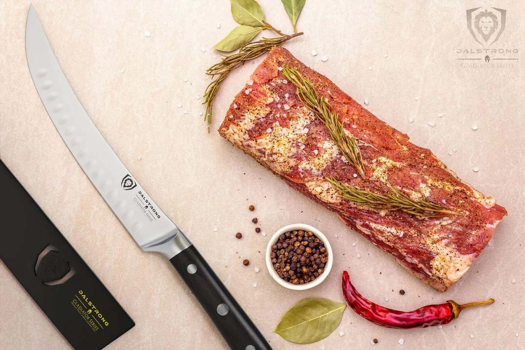 Butcher & Breaking Cimiter Knife 8" | Gladiator Series | NSF Certified | Dalstrong 