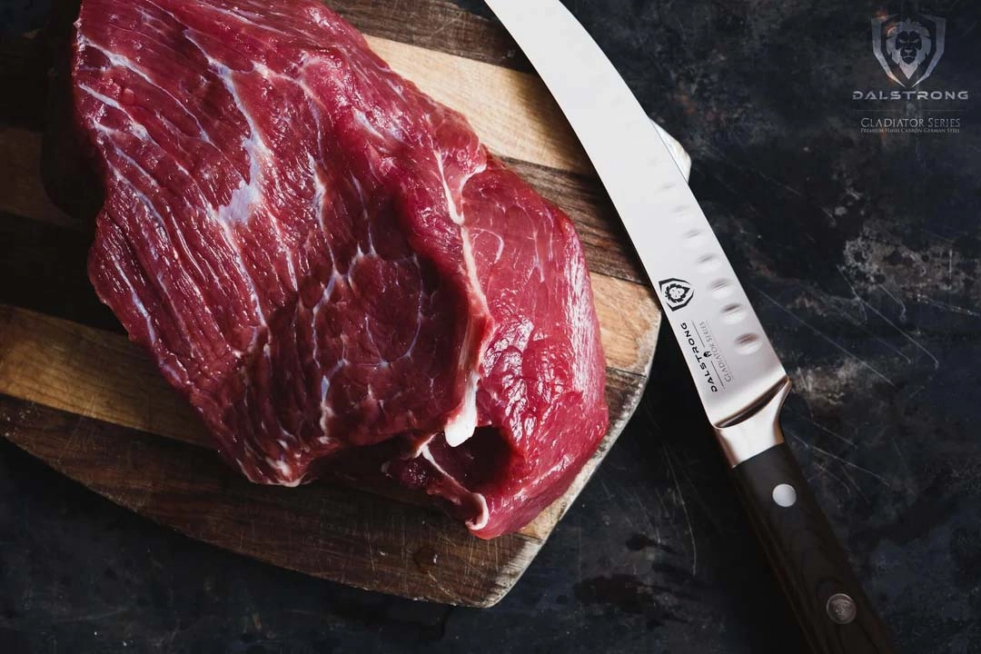 Butcher & Breaking Cimiter Knife 8" | Gladiator Series | NSF Certified | Dalstrong 