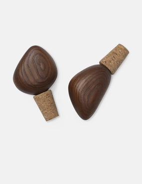Cairn Wine Stopper (Set of 2) by Ferm Living home decor,home accents,interior accessories