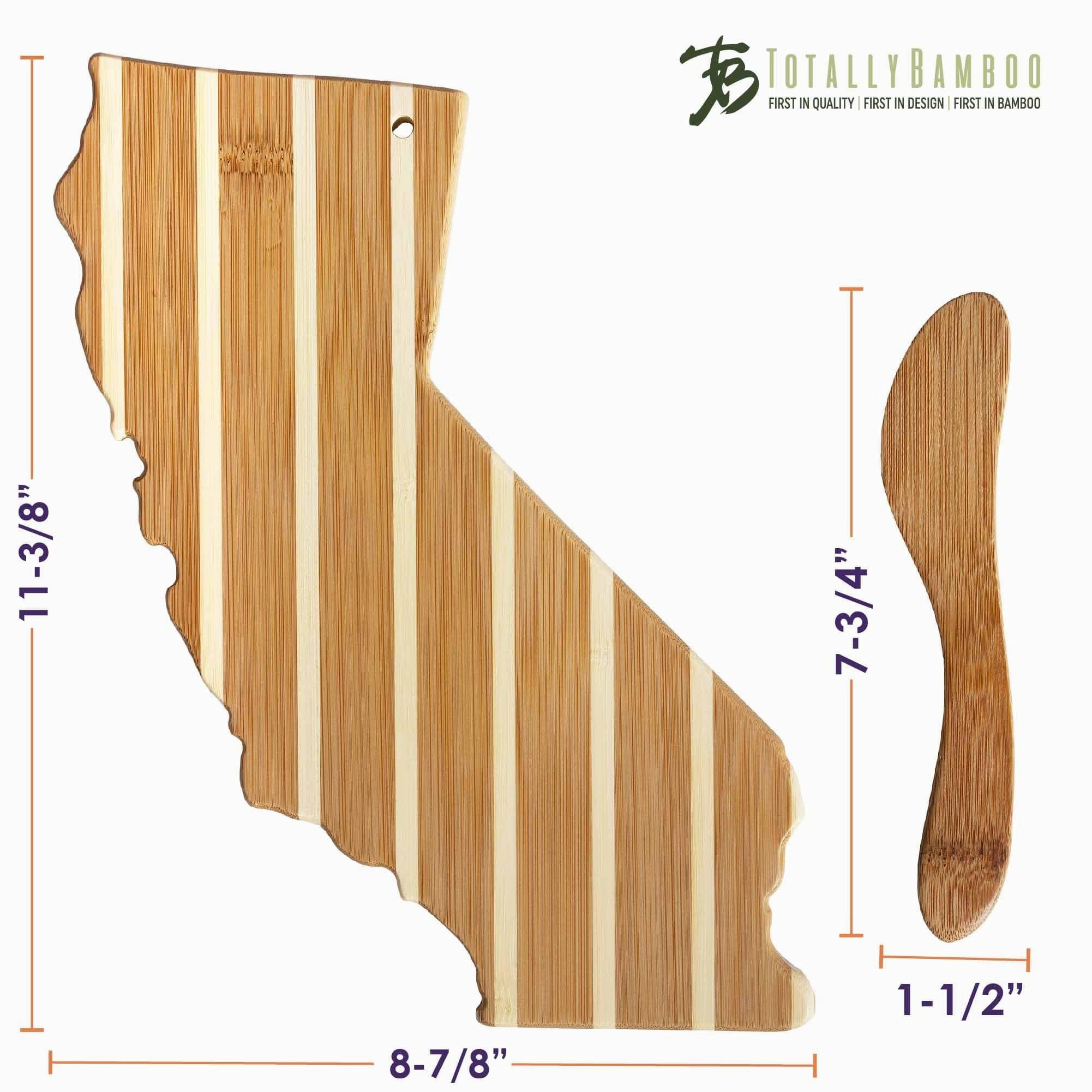 California Serving Board with Spreader Knife Gift Set
