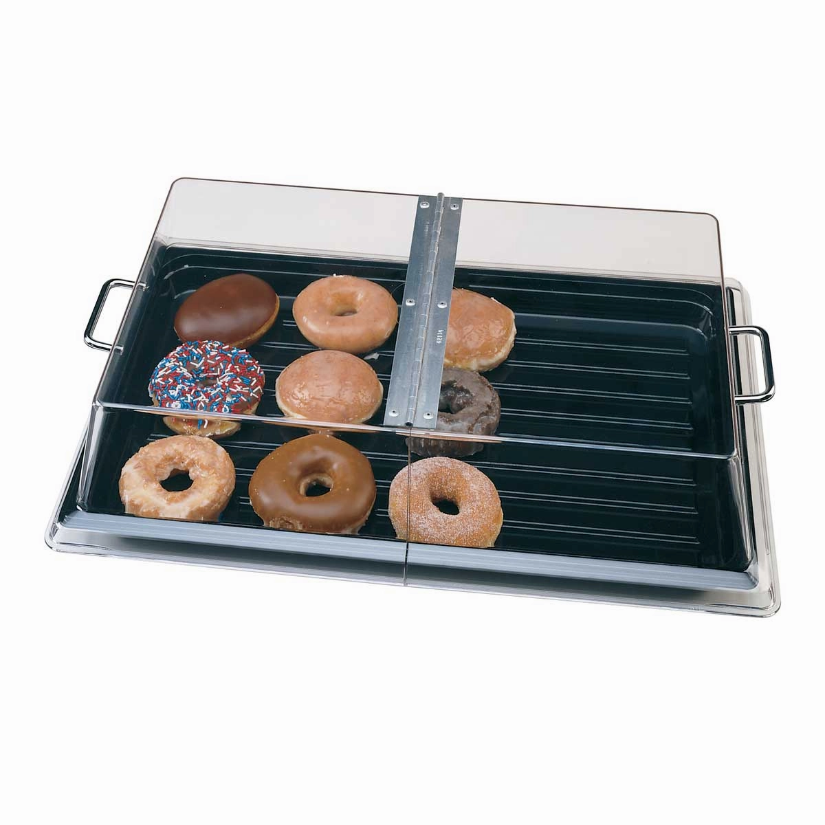Cambro RD1220CWH135 Camwear Display Cover w/ Hinged Lid, Clear, 12" x 20"