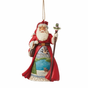 Canadian Santa Ornament figurines,decorative figurines,home accents