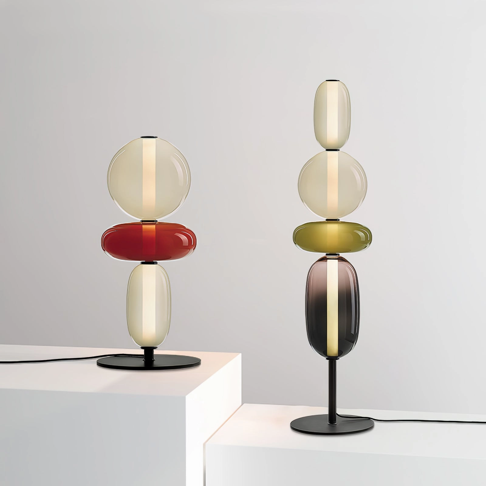 Candied Glass Floor Light