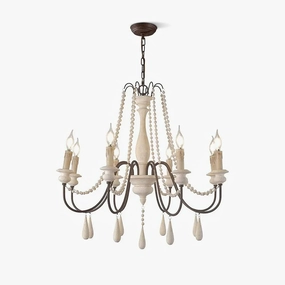 Candle Style Beaded Chandelier chandelier,ceiling light,decorative lighting