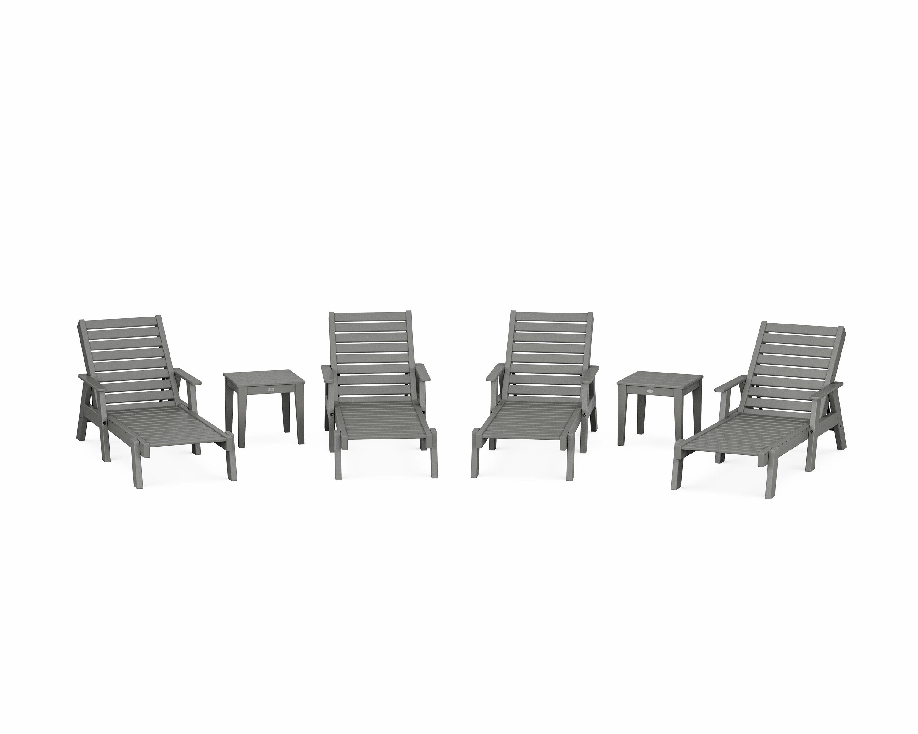 Captain Chaise 6-Piece Set with Arms chairs,dining chairs,home seating