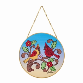 Cardinals Suncatcher figurines,decorative figurines,home accents