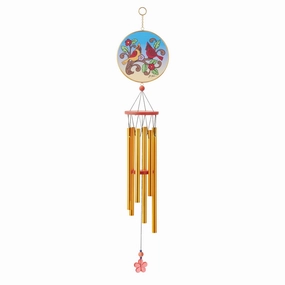 Cardinals Wind Chime figurines,decorative figurines,home accents