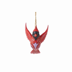 Caring Cardinal In Flight Orn figurines,decorative figurines,home accents
