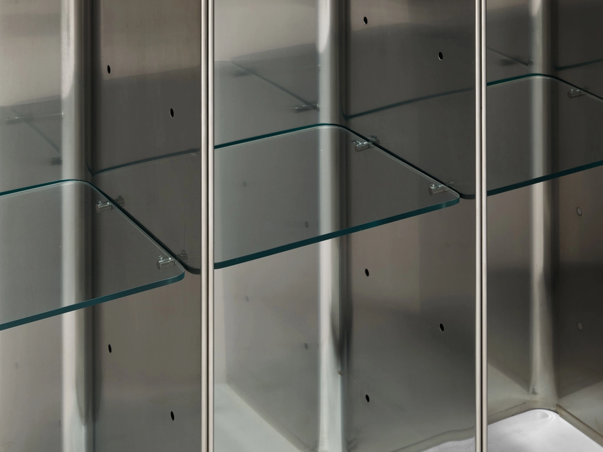 Carla Venosta and Guido Zimmerman for Arflex 'Valiant' Bookcase in Steel
